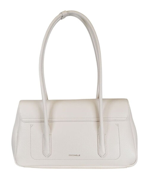 C-ME LOCK Schultertasche, Leder Perle - Damentaschen