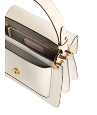 COCCINELLE C-ME CALF&MARB Handtasche mit Schulterriemen Perle - Damentaschen - 3