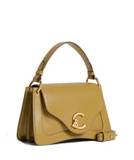 COCCINELLE C-ME CALF COCKER Kleine Ledertasche mit Schultergurt - Damentaschen