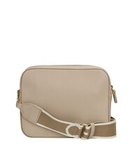 COCCINELLE TEBE Kleine Tasche aus strukturiertem Leder Sandmuschel - Damentaschen - 3