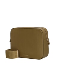 COCCINELLE TEBE Kleine Tasche aus strukturiertem Leder Seegras - Damentaschen - 2