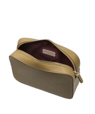 COCCINELLE TEBE Kleine Tasche aus strukturiertem Leder Seegras - Damentaschen - 4