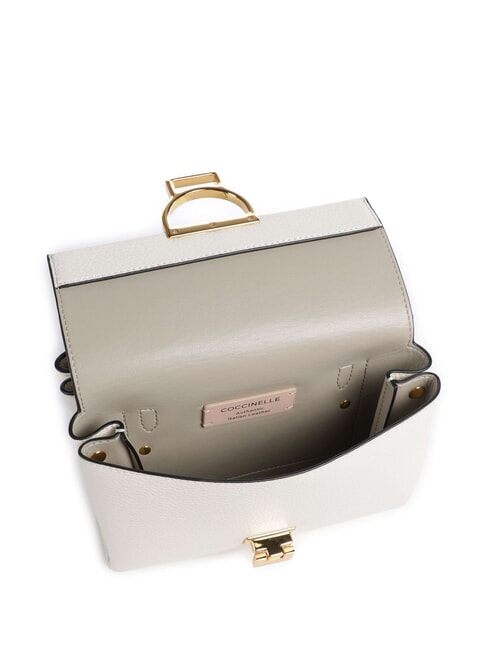 ARLETTIS Minitasche aus strukturiertem Leder Perle - Damentaschen