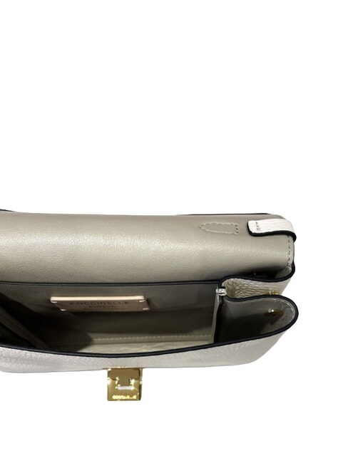 ARLETTIS Minitasche aus strukturiertem Leder Perle - Damentaschen