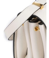 COCCINELLE ARLETTIS Handtasche aus geh&auml;mmertem Leder Perle - Damentaschen - 3