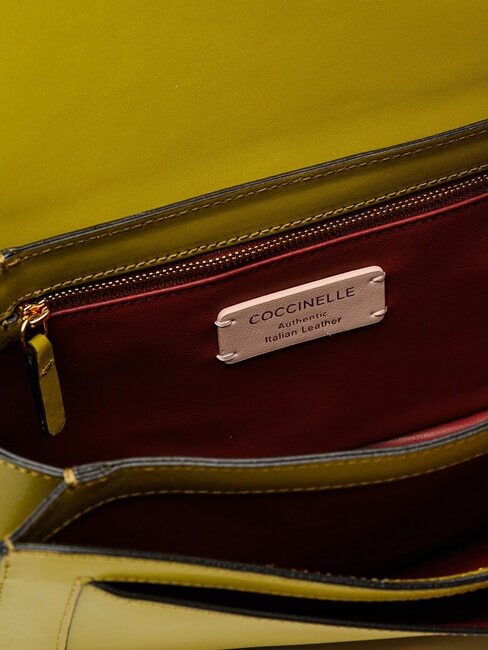 C-ME CALF Schultertasche aus Leder Seegras - Damentaschen