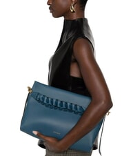 COCCINELLE BOHEME Handtasche, mit Schultergurt, aus Leder tiefes bl/sandshe - Damentaschen - 4