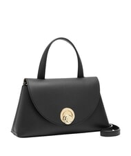 COCCINELLE NIKLA Handtasche mit Schulterriemen schwarz/cognac - Damentaschen - 2