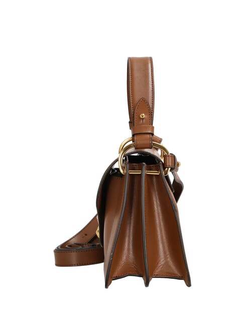 C-ME CALF COCKER Kleine Ledertasche mit Schultergurt Cognac - Damentaschen