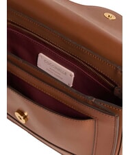 COCCINELLE C-ME CALF Schultertasche aus Leder Cognac - Damentaschen - 4