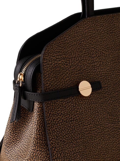 GEMINI Schultertasche natur op / schwarz - Damentaschen