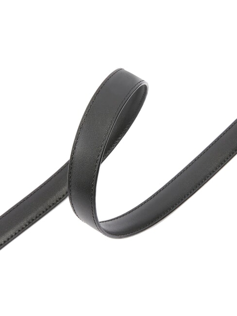 LOVE BERRY Lederg&uuml;rtel in Farbblock-Optik schwarze Limousinenblockfarbe - G&uuml;rtel