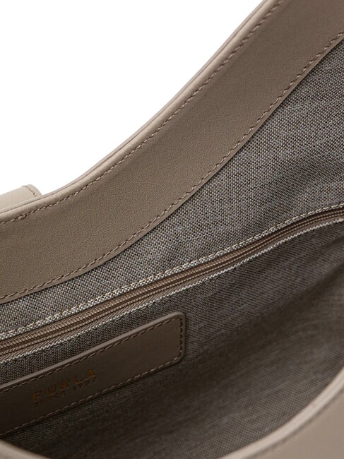 GOCCIA Umh&auml;ngetasche aus Leder Leinen - Damentaschen