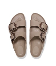 BIRKENSTOCK ARIZONA BIG BUCKLE EVA Pantoffel mit zwei Riemen und Schnallen grau taupe - Damenschuhe - 4