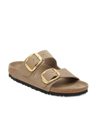 BIRKENSTOCK ARIZONA BIG BUCKLE Lederpantoffel mit zwei Riemen brauner Tabak - Damenschuhe - 3