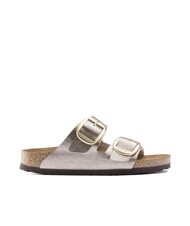 BIRKENSTOCK ARIZONA BIG BUCKLE Metallischer Pantoffel mit Schnallen grau taupe - Damenschuhe - 2