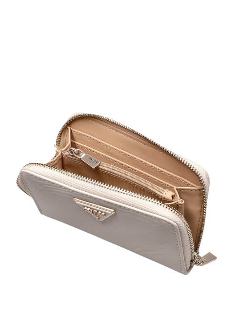 LAUREL 2 Mittelgro&szlig;e Geldb&ouml;rse mit Saffiano-Muster Gut - Brieftaschen Damen