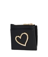 LOVE MOSCHINO HEART TURNLOCK Kartenetui / M&uuml;nzb&ouml;rse Schwarz - Brieftaschen Damen - 2