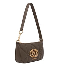 LOVE MOSCHINO EMBOSSED Kleine Umh&auml;ngetasche Dreck - Damentaschen - 2