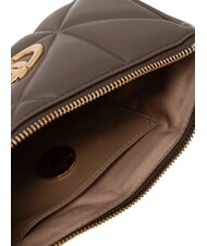LOVE MOSCHINO EMBOSSED Kleine Umh&auml;ngetasche Dreck - Damentaschen - 4