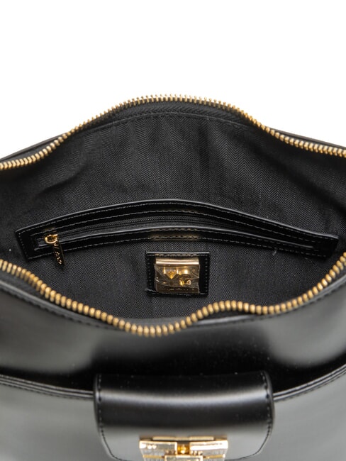 LUCY Hobo-Schultertasche SCHWARZ - Damentaschen