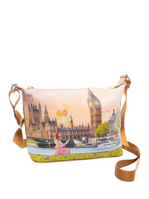 YESBAG Gro&szlig;e Hobo-Schultertasche gelbe Blume - Damentaschen
