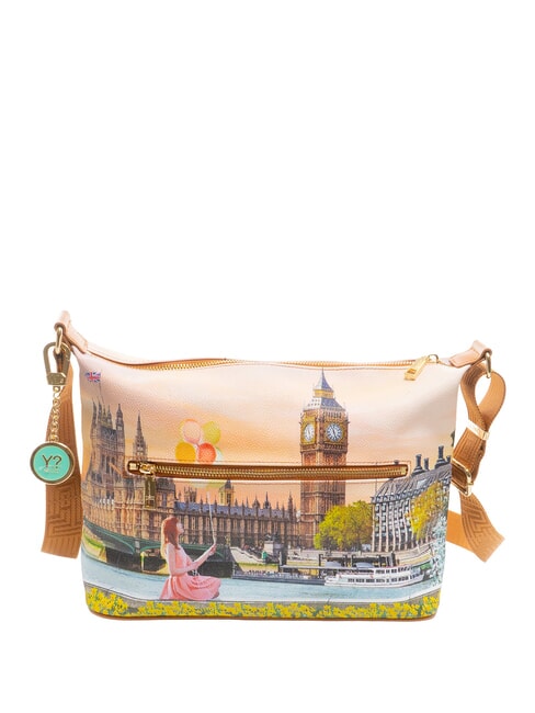 YESBAG Gro&szlig;e Hobo-Schultertasche gelbe Blume - Damentaschen