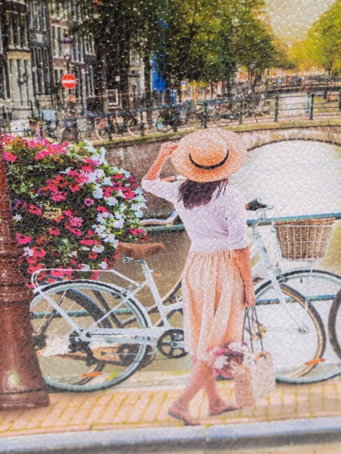 YESBAG SPECIAL Umh&auml;ngetasche aus Metall mit Umschlag Fahrr&auml;der - Damentaschen