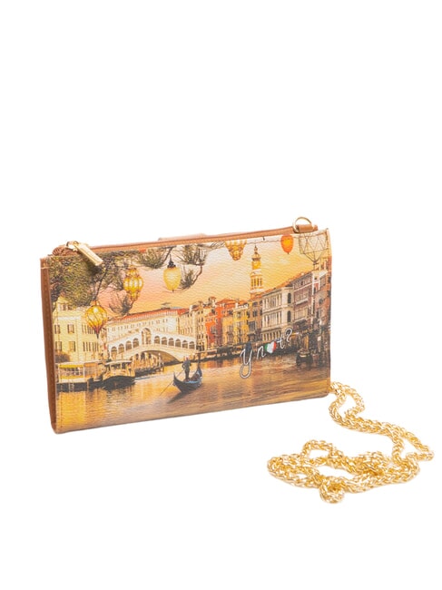 YESBAG Clutch-Geldb&ouml;rse mit Schulterriemen Weihnachten in Venedig - Damentaschen