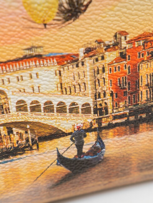 YESBAG Clutch-Geldb&ouml;rse mit Schulterriemen Weihnachten in Venedig - Damentaschen