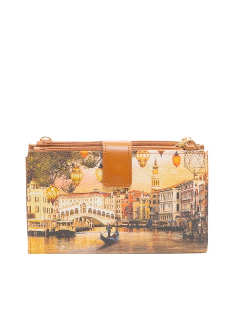 YESBAG Clutch-Geldb&ouml;rse mit Schulterriemen Weihnachten in Venedig - Damentaschen