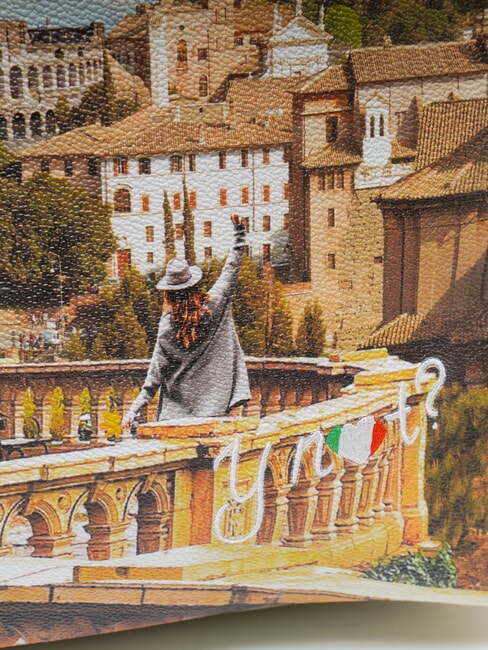 YESBAG Gro&szlig;er Rucksack Rom Landschaft - Damentaschen