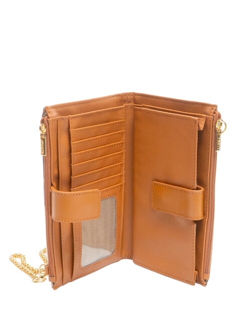 YESBAG Clutch-Geldb&ouml;rse mit Schulterriemen Winterk&uuml;ste - Damentaschen