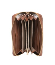 YNOT LUX Gro&szlig;e Geldb&ouml;rse mit Rei&szlig;verschluss Schokolade - Brieftaschen Damen - 2