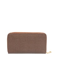 YNOT LUX Gro&szlig;e Geldb&ouml;rse mit Rei&szlig;verschluss Schokolade - Brieftaschen Damen - 3