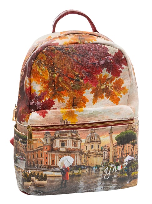 YESBAG Gro&szlig;er Rucksack mit Tasche Rom regnet - Damentaschen