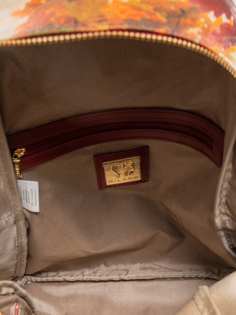 YESBAG Gro&szlig;er Rucksack mit Tasche Rom regnet - Damentaschen