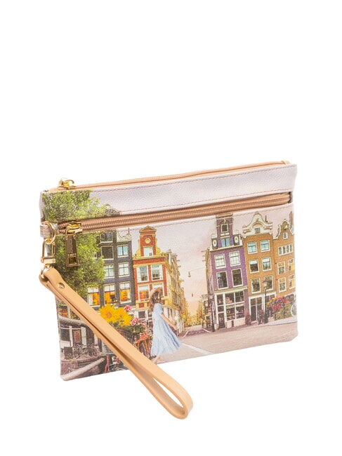 YESBAG Mittelgro&szlig;e Clutch mit Manschette Holland-Tr&auml;ume - Damentaschen