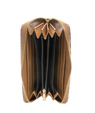 YNOT AUDREY Gro&szlig;e Geldb&ouml;rse mit Rei&szlig;verschluss Tabak - Brieftaschen Damen - 2