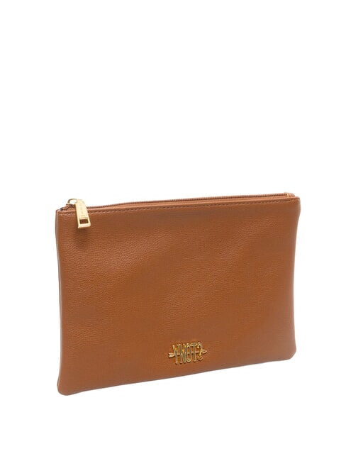 LOVERS Mittelgro&szlig;e flache Clutch-Tasche br&auml;unen - Damentaschen