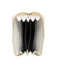 YNOT LUCY Gro&szlig;e Geldb&ouml;rse mit Rei&szlig;verschluss Wei&szlig; - Brieftaschen Damen - 2