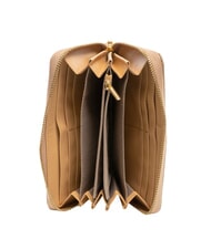 YNOT LUX Gro&szlig;e Geldb&ouml;rse mit Rei&szlig;verschluss Karamell - Brieftaschen Damen - 2