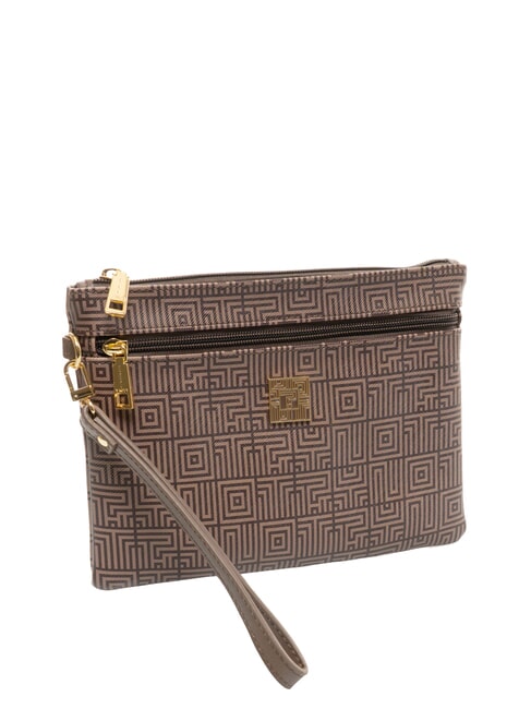 LABIRINT Flache Clutch mit Manschette Nuss - Damentaschen