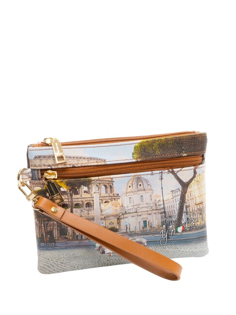 YESBAG Mittelgro&szlig;e Clutch mit Manschette imperial - Damentaschen