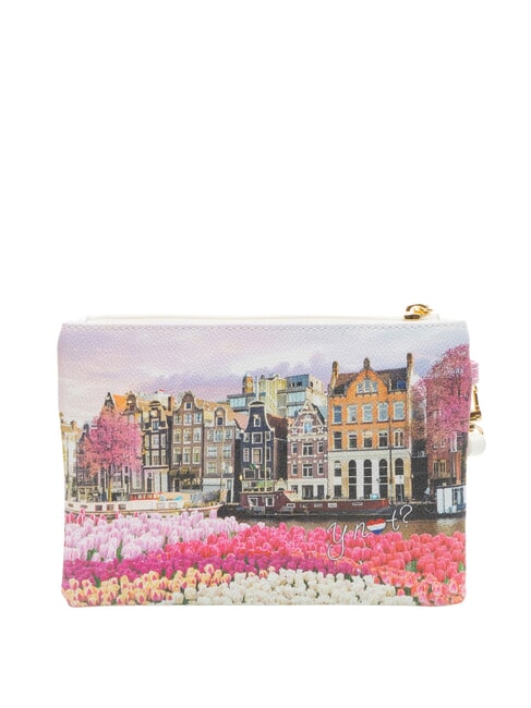 YESBAG Mittelgro&szlig;e Clutch mit Manschette Tulpen - Damentaschen