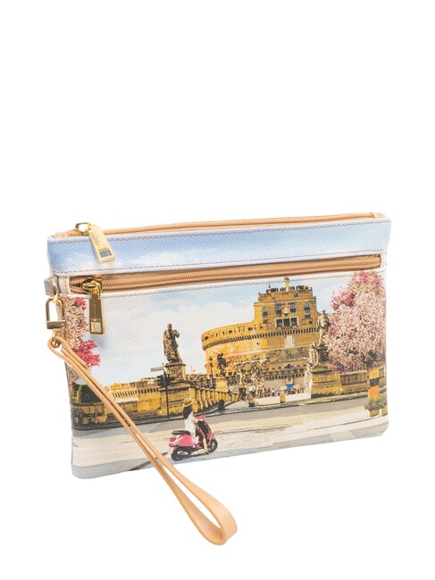 YESBAG Mittelgro&szlig;e Clutch mit Manschette R&Ouml;MISCHE FERIEN - Damentaschen