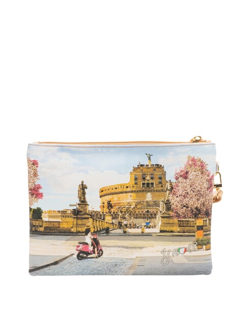 YESBAG Mittelgro&szlig;e Clutch mit Manschette R&Ouml;MISCHE FERIEN - Damentaschen