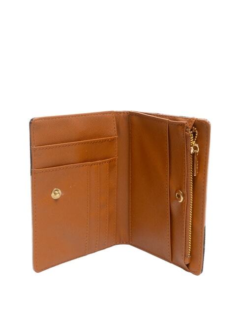 YESBAG Kartenetui mit M&uuml;nzfach Winterk&uuml;ste - Brieftaschen Damen