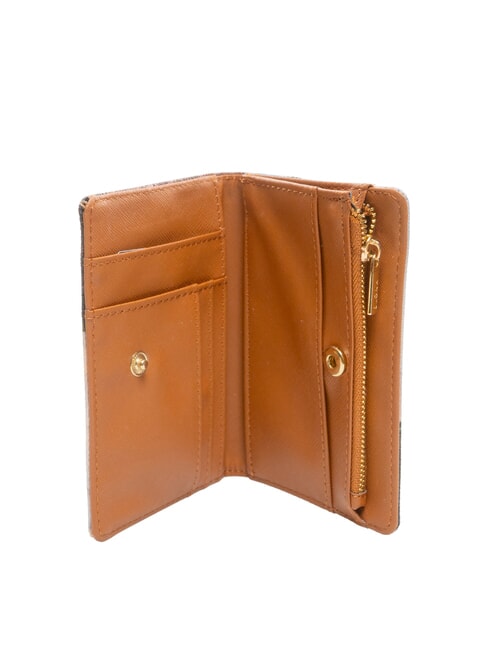 YESBAG Mittleres Kartenetui mit M&uuml;nzfach Winterk&uuml;ste - Brieftaschen Damen