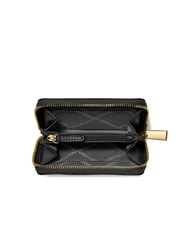 MICHAEL KORS JET SET Lederkartenetui mit M&uuml;nzfach Schwarz - Brieftaschen Damen - 2